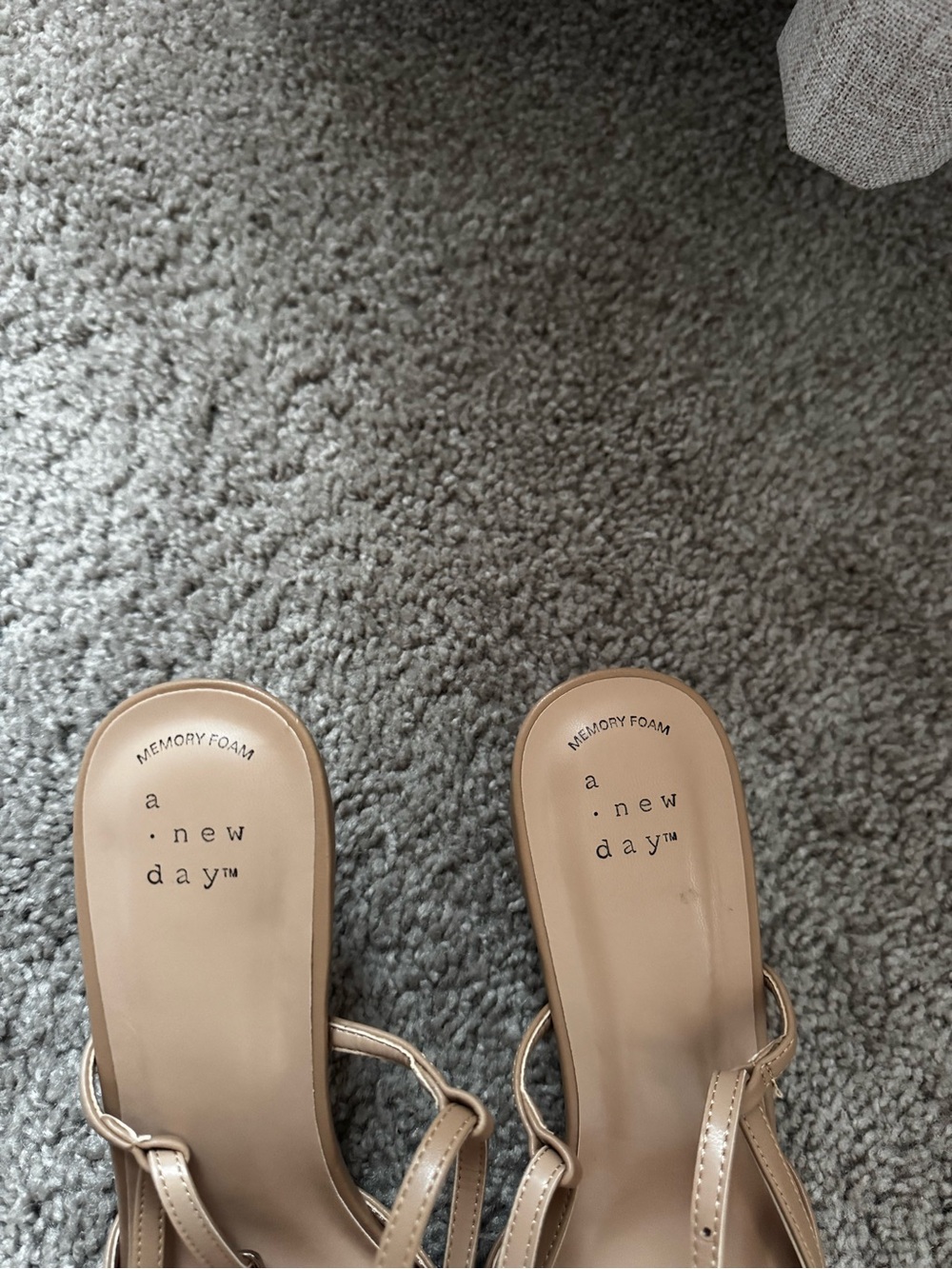 Target Women's Tan Slingback Pointed-Toe Heels - Picture 2 of 2